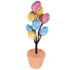 Decorative Flowers Easter Egg Bonsai Figurine Party Statue Favor