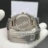 XFF Factory Pelagos-ring voor heren, zwarte unidirectionele roterende blauwe keramische ring, saffierkristal met kleurloze polshorloges met dubbele vouwgesp