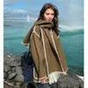 Manteau d'hiver à poitrine unique pour femmes, vêtements de rue à la mode, poches et foulards à pampilles, automne et hiver, 240112