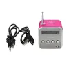 Radio de poche Radio FM Radio sans fil portable Radio baladeur sans fil avec câble de chargement de ligne audio Écran LCD Interface 3,5 mm