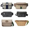 Lyxdesigner Marmont Retro Handväskor Kvinnor Leather Fashion Ophidia midja Crossbody Fanny Pack Bag Men Nylon Belt Clutch Tote Shoulder Bumbag Messenger Väskor