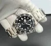 XFF Factory Pelagos-ring voor heren, zwarte unidirectionele roterende blauwe keramische ring, saffierkristal met kleurloze polshorloges met dubbele vouwgesp