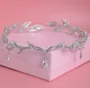 Luxury Headpieces Designer Rhinestones Wreath Crown New Arrival Drop Water Clear Wedding Crystal Jewelry Bridal Accessories9604185