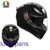 Black Italy AGV K1 Motorcykelhjälm K5 Matte Racing Equipment Four Seasons Universal Anti Mist Full 1 Zi6C