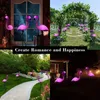 1pc/3pcs Tuin Buiten Flamingo LED Staaklampen Op Zonne-energie Waterdicht Voor Tuin, Gazon, Patio, Vijver, Achtertuin Decor, Halloween Decoraties Verlichting Buiten