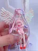 20CMBJD 18 Bebek 10cm 12K Yüksek İplik 3D Baskı Manken Kızları Diy oyuncak Kawaii Kız Boyama Modeli 240111