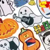 Halloween Carnaval Emblemen Patches Anime pour vêtements enfants broderie Iron Rock Thermocollant Veste Jack-o'-lantern Ghost Sew