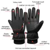 Эластичные манжеты для телефона, зимние перчатки с полным пальцем, велосипедные лыжи, ветрозащитные мужские и женские мотоциклетные перчатки, черные, сохраняющие тепло 240112