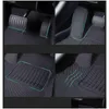 سجاد الحصير الأرضية لـ Tesla Model 3 2021 Floor Mat مقاومة للماء غير المعدلة غير المعدلة 3pcs/مجموعة ذبابة محاطة DHJFP الخاصة