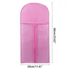 Storage Boxes Hair Extensions Bag Hangers Bags With Hanger Non-Woven Transparent For Wig Use