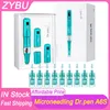 Ny Dr.Pen Ultima A6S Microneedling Pen Micro Needle Roller Electric Wireless Derma Auto Pen Skin Care Beauty Tool med 2 st -patroner Meso Therapy Dermapen