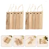 Boîtes de rangement 10 pcs bâtons bandes de bois blocs de tiroirs pour vêtements placard garde-robe