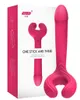 GSpot Rabbit Wasserdichter wiederaufladbarer 3-Motoren-Dildo-Vibrator, Sexspielzeug für Erwachsene, Silikon, Klitoris, Vagina, Penis-Stimulator, Massagegerät, MX9564907