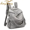 Mochilas de lujo para mujer Bagpack Vintage para mujer 3 en 1 bolso Retro de cuero Pu para mujer bolsos de hombro de diseñador bolso de mujer Sac A Dos 240112