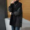 Kvinnors tröjor Vinter i västerländsk stil Turtleneck Skärda tröja damer Korean Fashion Loose Warm Pullovers Design Sense Clothes Tops