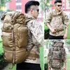 70L Large Backpack Outdoor Sports Bag 3P Military Tactical Bags For Hiking Camping Climbing Waterproof Wearresisting Nylon 240111