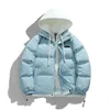 Uomini Addensare Giacca Invernale Calda Casual Parka Outwear Harajuku Giacca Imbottita Vari Colori Giacca a Bolle Cappotto con Cappuccio Abbigliamento 240112