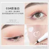 La penna per eyeliner MINSHZEE è un trucco liquido di colore bianco marrone durevole molto fine impermeabile 240111