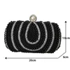 Kościa Pearl Evening Clutch Work Wedding Bridal Dinse Torebka Stylowe torby 240111