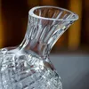Carafe à vin créative de 1500ML, distributeur rotatif à 360 degrés, bouteille en verre de cristal, aérateur, pichet miroir, décoration de Bar cadeau 240111