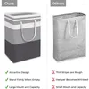 Laundry Bags 2-Pack Collapsible Tall Clothes Hamper With Extended Handles For Toys In The Dorm And Family