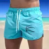 Mäns shorts Nya män badkläder Maillot de Bain Boy Swim Suits Boxer Snabbtorkning Shorts Swim Trunks Men Swimsuit Surf Banadoresl240111