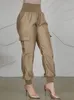 Lavoro OL Complessivo Donna Casual Solid Pant ZANZEA Vintage Elastico in vita Matita Pantaloni Moda Vacanza Pantalon Palazzo Rapa 240112