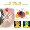 Hoepel oorbellen lymfe lymfviteit Germanium oor ornament Magnetherapie gewichtsverlies lymfatisch cadeau voor vriendin vrouw