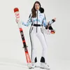 Ski Suit Women Winter 2023 Female Jackets and Pants Warm 10k Waterproof Womens Jacket Skiing and Snowboarding Clothes 240126