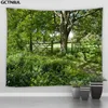 Woods Tapestry hanging wall Home Decor Forest Nature Landscape wall Tapestry Living Room Bedroom Decoration Background Curtain 240111