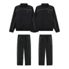 Sweats à capuche pour hommes Sweatshirts à la mode Trapstar Sports et ensemble décontracté Cardigan à fermeture éclair brodé Rush Coat Tissage Strap Leggings pour hommes