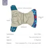 Elinfant Ecology Baby Diapers Cloth Diaper Set Fashion Print Reusable Recycable Panties Kids Fit 02 Years 315kg 240111