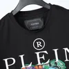 PLEIN BEAR T SHIRT Mens Designer Tshirts Brand Clothing Rhinestone PP Skulls Men T-SHIRT ROUND NECK SS SKULL Hip Hop Tshirt Top Tees 16718