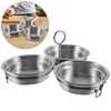 Double Boilers Non Stick Egg Poacher Stainless Steel Steamer Para Gelatinas Maker