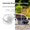 Arka Görünüm 360 ° Ayna Bisiklet Gözlükleri Erkekler İçin Pochromic Kadınlar MTB Güneş Gözlüğü Spor Goggles UV Koruma 240111