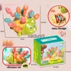 Inteligence Toys Baby Toys 6-24 miesiące jeże MATNG SORTER ZYMIOŚĆ KILTY MAŻKI STACKING MONTESSORI EDUKACYJNE TOB LD INTERACJA GRA