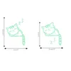 Pegatina para interruptor luminosa de dibujos animados que brilla en la oscuridad, pegatinas de pared, decoración del hogar, decoración de habitación de niños, calcomanía de gato y perro 240111