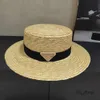 Prads Luxury Mens Casquette Designer Bucket Hat Hombre Beanie Sombrero de paja Gorras Sombreros ajustados Diseñadores Mujeres Protección solar Alfabeto 235