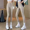 Calças ativas femininas esportes cintura alta grande elasticidade leggings compressão macia respirável bunda levantada yoga jogging calças moletom