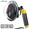 Accessories SOONSUN 45M Filter Switchable Dome Port Waterproof Dive Housing Case for GoPro Hero 11 10 9 Black Go Pro 11 Accessories