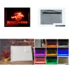 Led Neon Sign B107 Winchester Firearms Gun Beer Bar Pub Club 3D Signs Light Home Decor Crafts Drop Delivery Lights Lighting Holiday Dhzxw