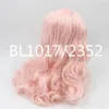 Icy DBS Blyth Doll Rbl Scalp and Dome Wavy Hair Multicolor Wig For Custom Anime Toy White Skin Mix 240111