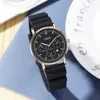 Women's Sports silicone watch High appearance Level Three Eye Calendar quartz waterproof watch