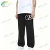 Men's Pants Black Gray Cole Buxton Knit Sweatpants Men Women High Quality Letter Jacquard Loose Trousers T240112