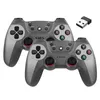 Spelkontroller Joysticks Boyhom Wireless Doubles Game Controller för Linux/Android -telefon för Game Box Game Stick PC Smart TV Box 2.4G Gamepad Joystick