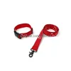 Collier de chien rouge laisses ensemble réglable chiens chats lettre impression colliers chat sans poils Schnauzer seau français livraison directe Dh4Sc