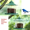 Garden Decorations Wild Bird Feeder Balcony Outdoor Waterproof Hanging Feeder Birds Accessories Hummingbird Drinker Parrot Supplies Pet Homevaiduryd