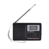 Radio FM AM SW LW TV Full Band Radiomottagare Portable Alarm Clock Digital Memory Function Radio 10 KHZ