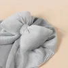 Grand nœud papillon pour bébés filles, Turban chaud pour nouveau-né, Bonnet Vertical en velours côtelé pour enfants, casquette Skullcap, chapeau indien d'hiver