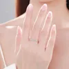 Cluster Ringen JIALY Sprankelende Europese CZ S925 Sterling Zilveren Vinger Ring Voor Vrouwen Verjaardagsfeestje Bruiloft Sieraden